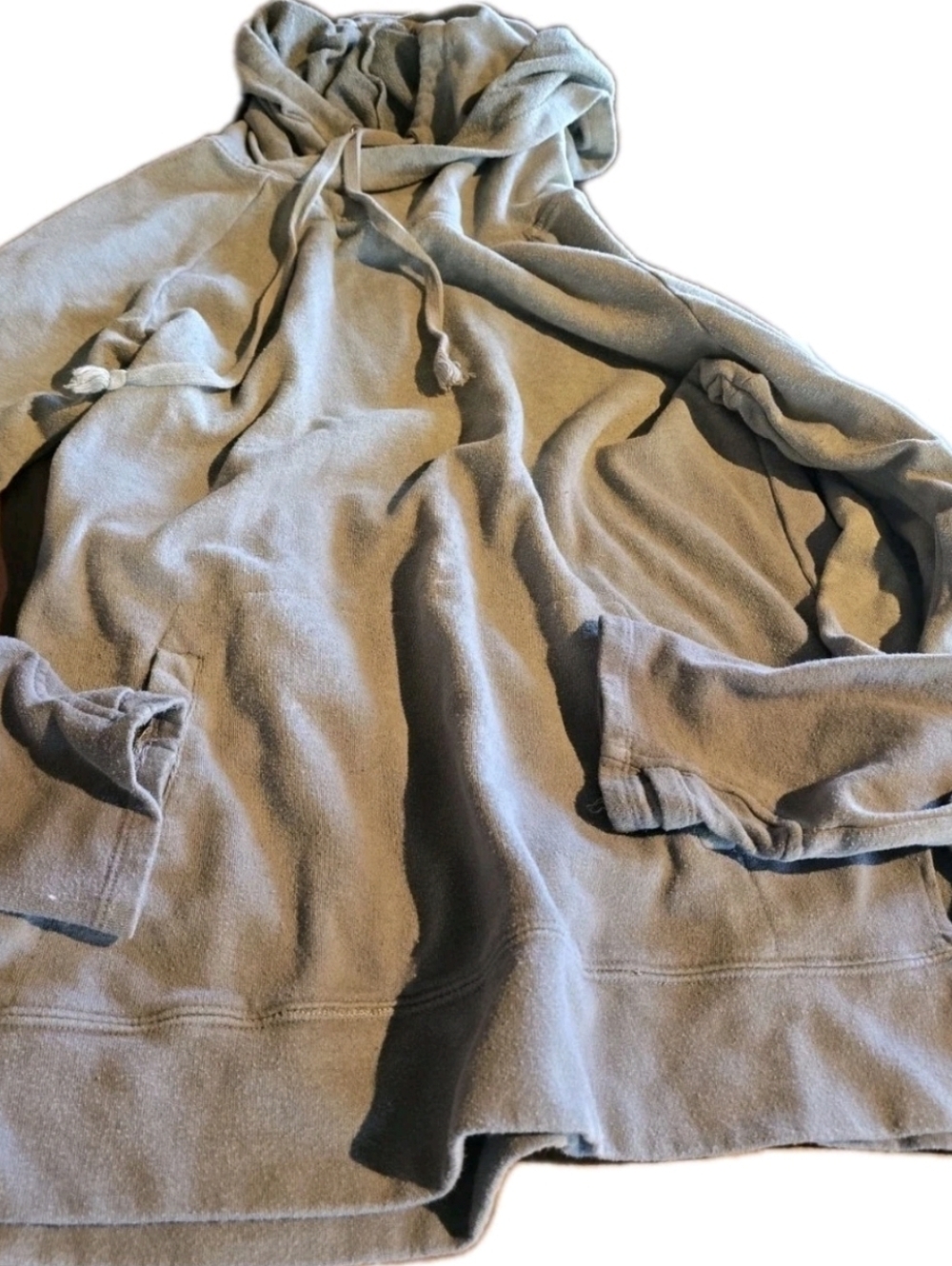 Maurices Gray Hoodie Sweatshirt Cozy Pullover Casual Women’s Size L